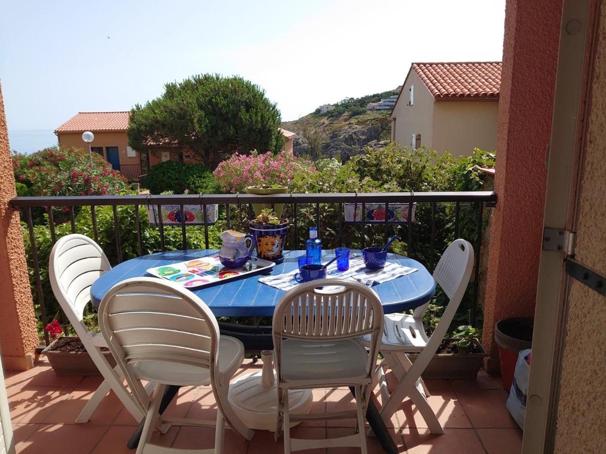 4Rb86 Appartement Type T2 Cabine Dans Residence Bord De Mer A Collioure Bagian luar foto