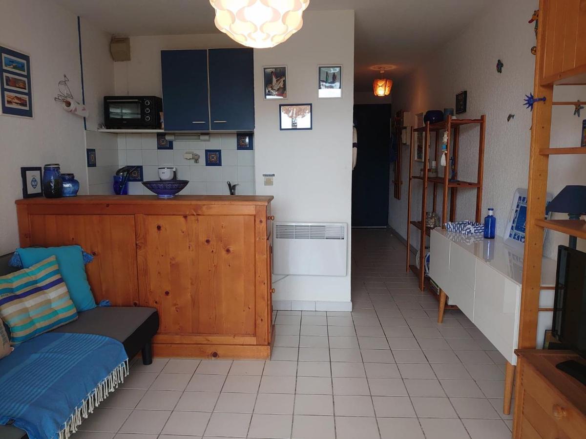 4Rb86 Appartement Type T2 Cabine Dans Residence Bord De Mer A Collioure Bagian luar foto